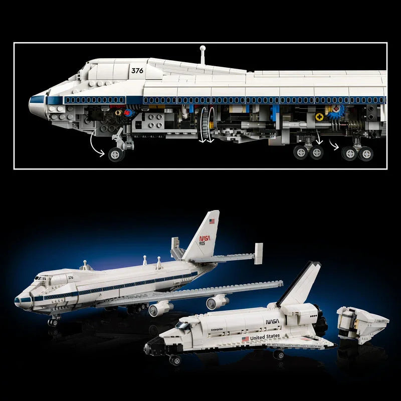 10360 Icons Space Shuttle Carrier Aircraft Building Set