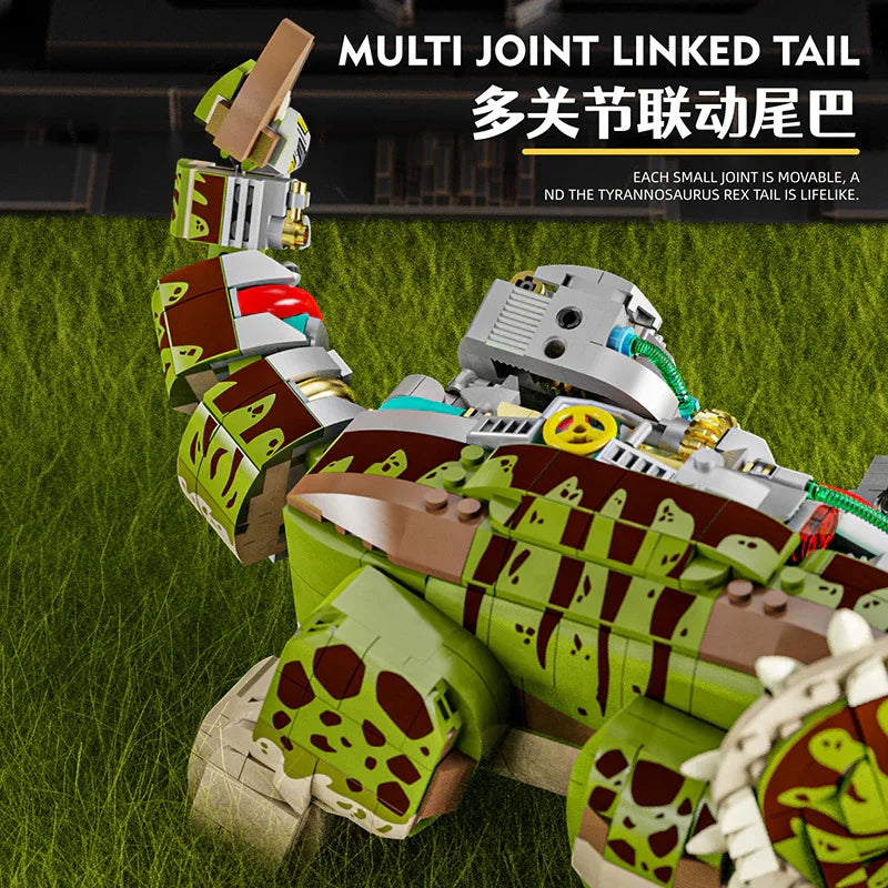 MJI 13051 Semi-mechanical Triceratops Monster Dinosaur