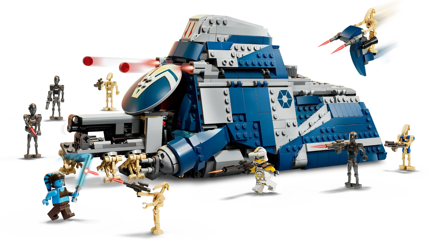 Battle of jungle planet Separatist Tank - 75435