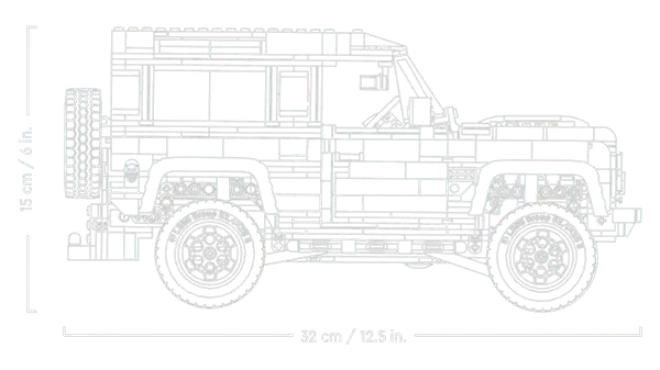 Classic Off-Road Defender 90 - 10317