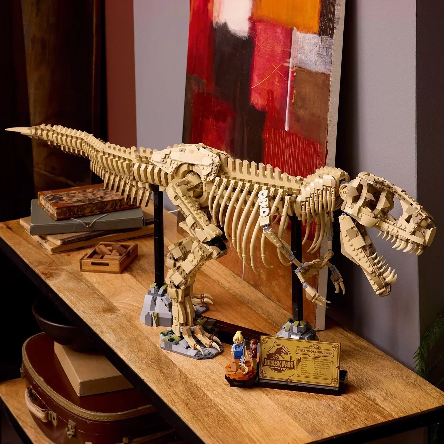 T-Rex Dinosaur Skeleton Fossil - 76968