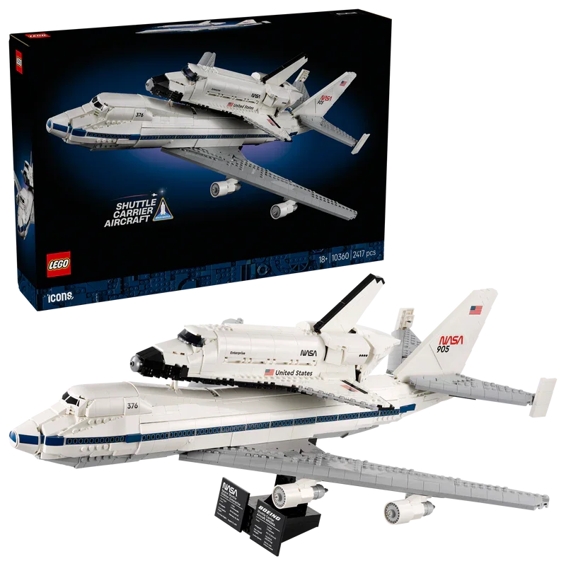 10360 Icons Space Shuttle Carrier Aircraft Building Set