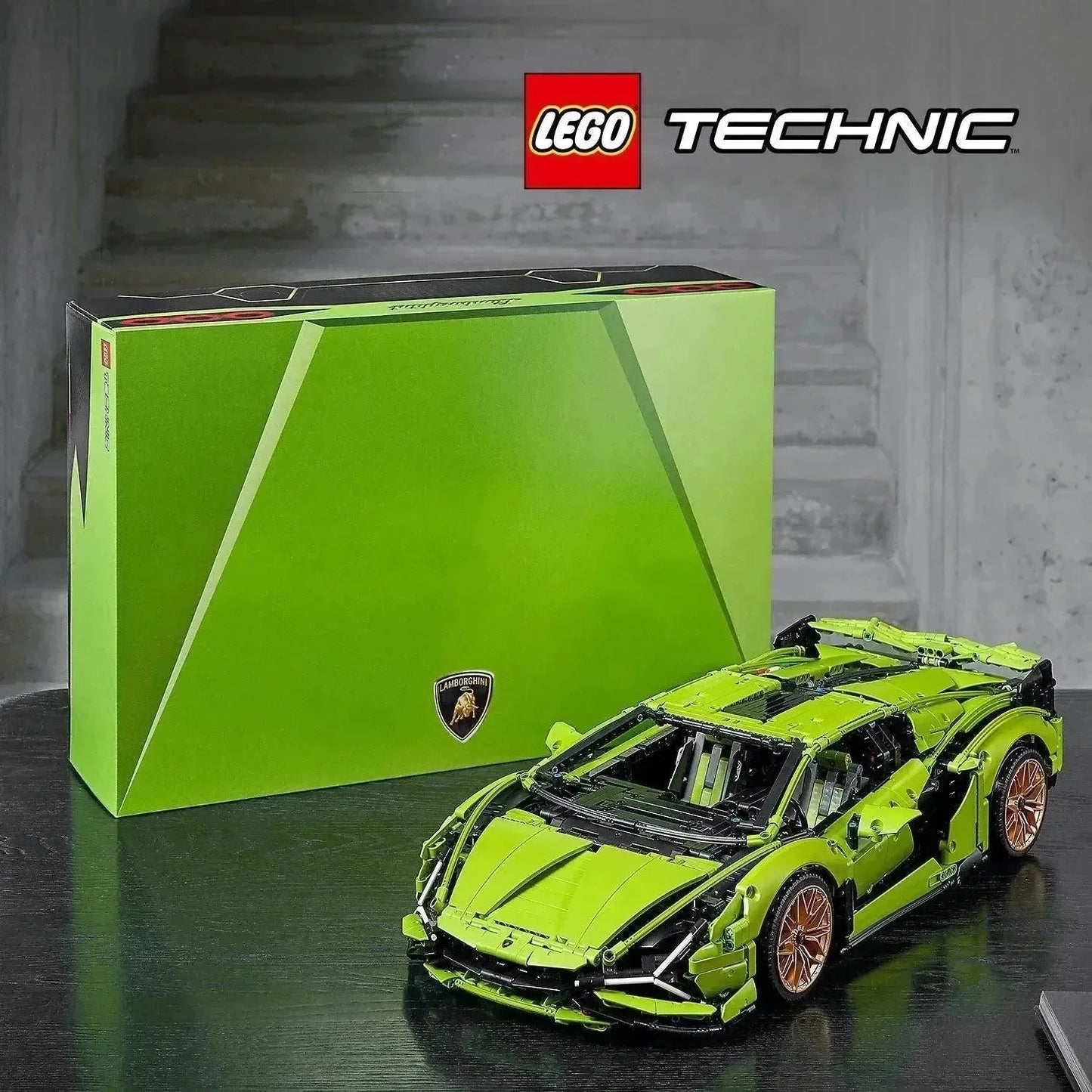 42115 Technic V12 Supercar Building Set
