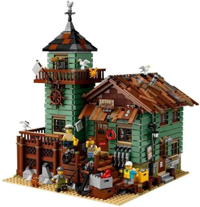 21310 Ideas Old Fishing Store Building Set